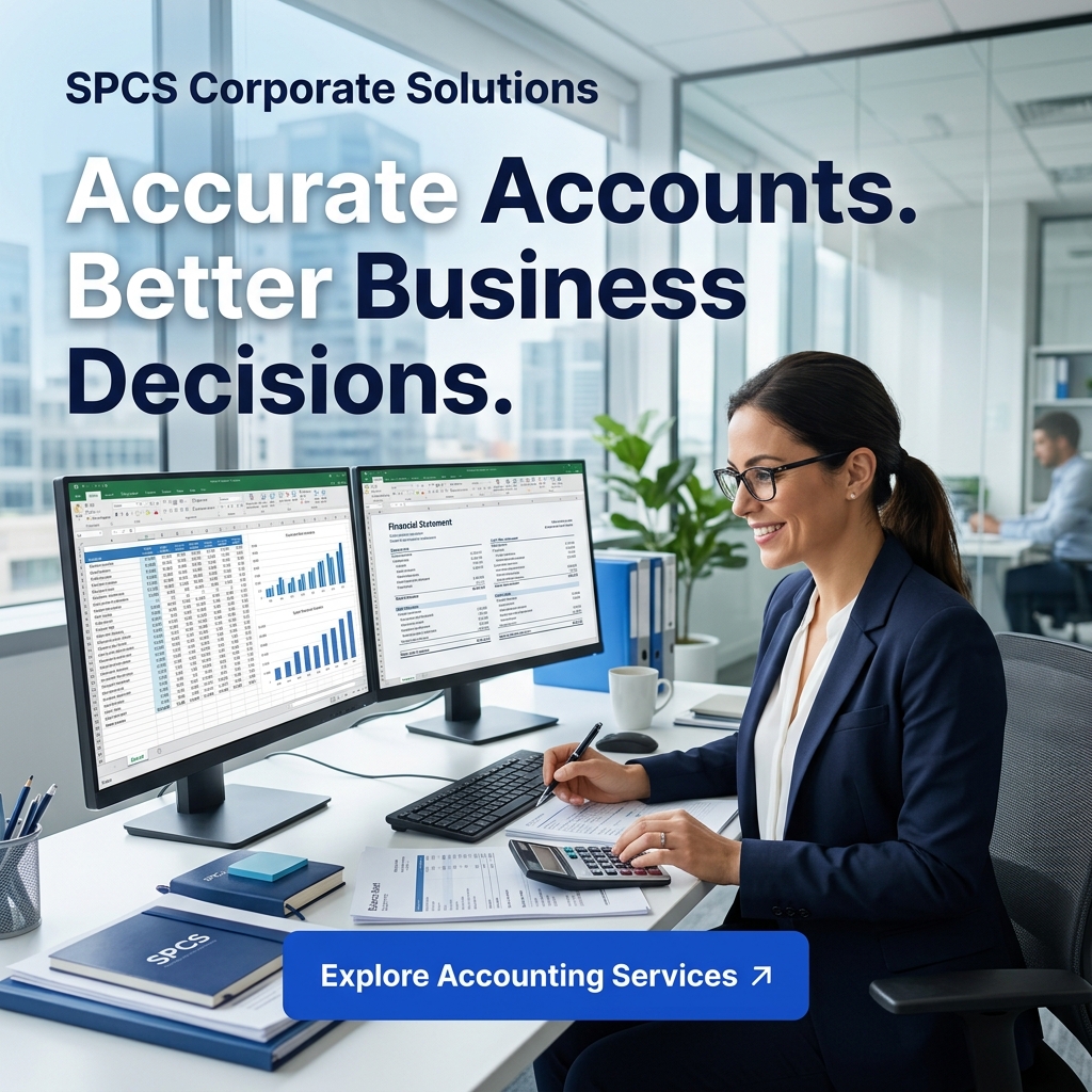 SPCS Corporate Solutions Services Banner
